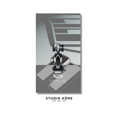 Cuadro Scuderia Cadillac F1 Vol2 Decorativo Premium