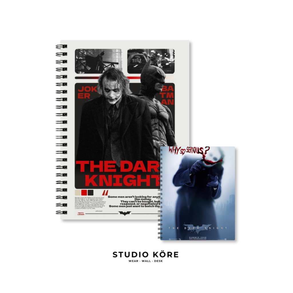 Combo The Dark Knight: Agenda + Mini Agenda de Bolsillo