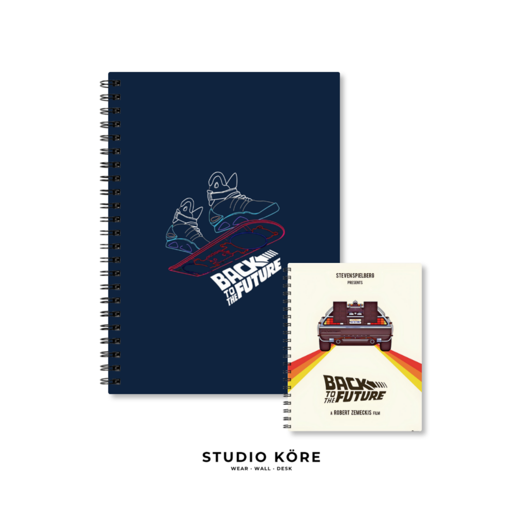 Combo Volver al Futuro : Agenda + Mini Agenda de Bolsillo