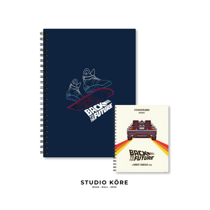 Combo Volver al Futuro : Agenda + Mini Agenda de Bolsillo