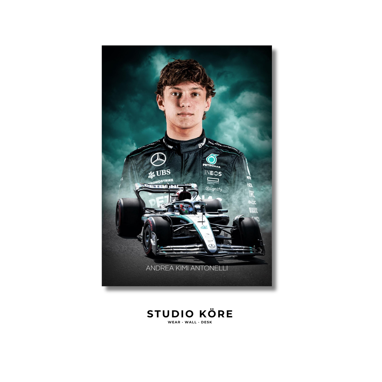 Cuadro Kimi Antonelli Vol2 Decorativo Premium